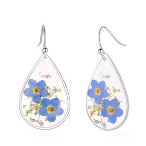 Forget me not earrings